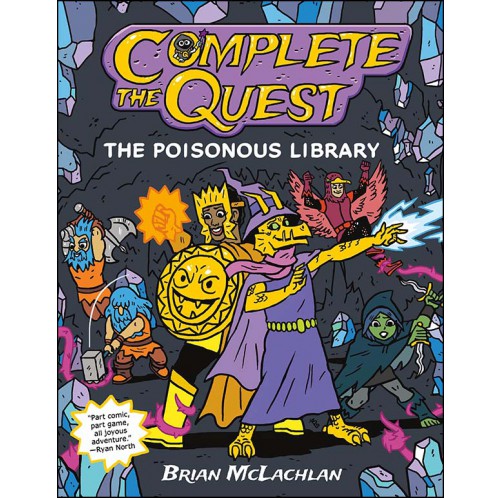 Complete the Quest - The Poisonous Library