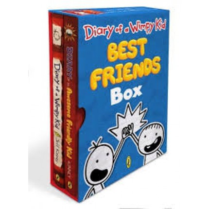 Diary of a Wimpy Kid Best Friends Box- Diary of a Wimpy Kid, Book 1 and Diary of an Awesome Friendly Kid